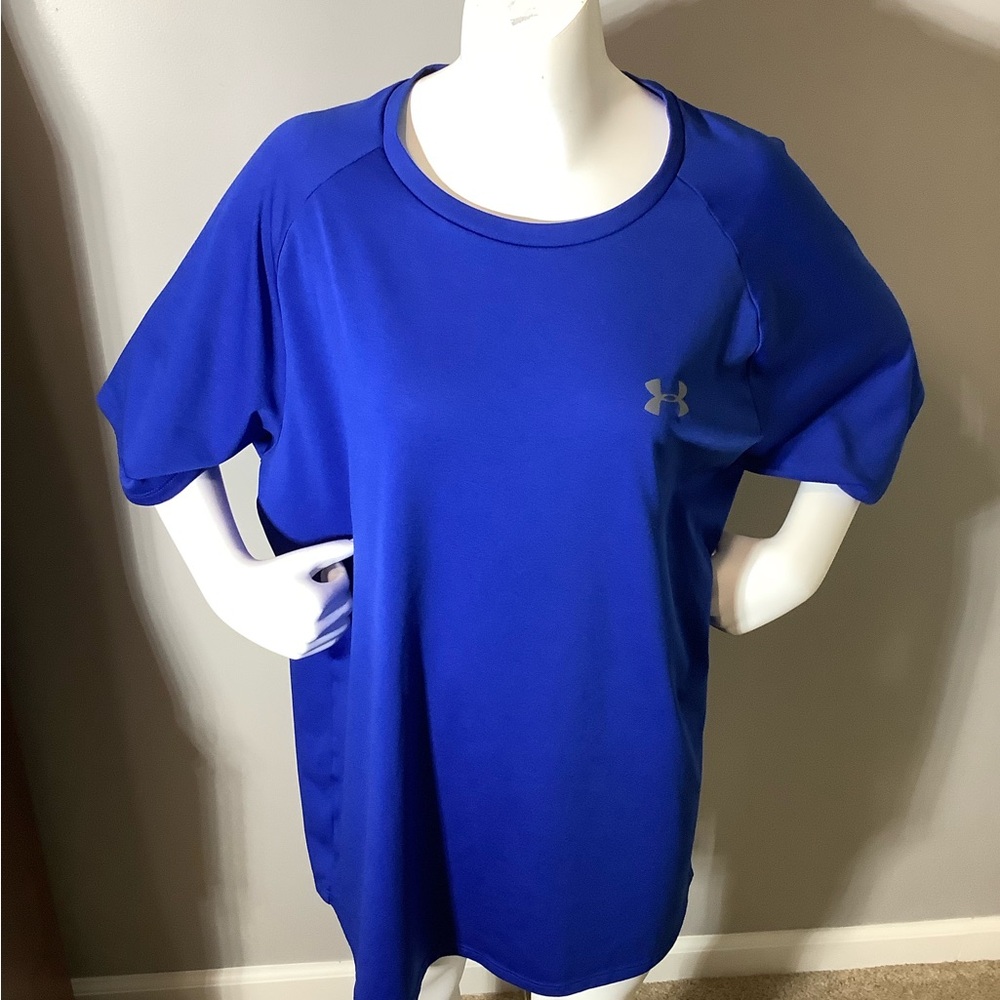 Men’s XL Under Armour The Tech Tee Blue Short Sleeve Shirt